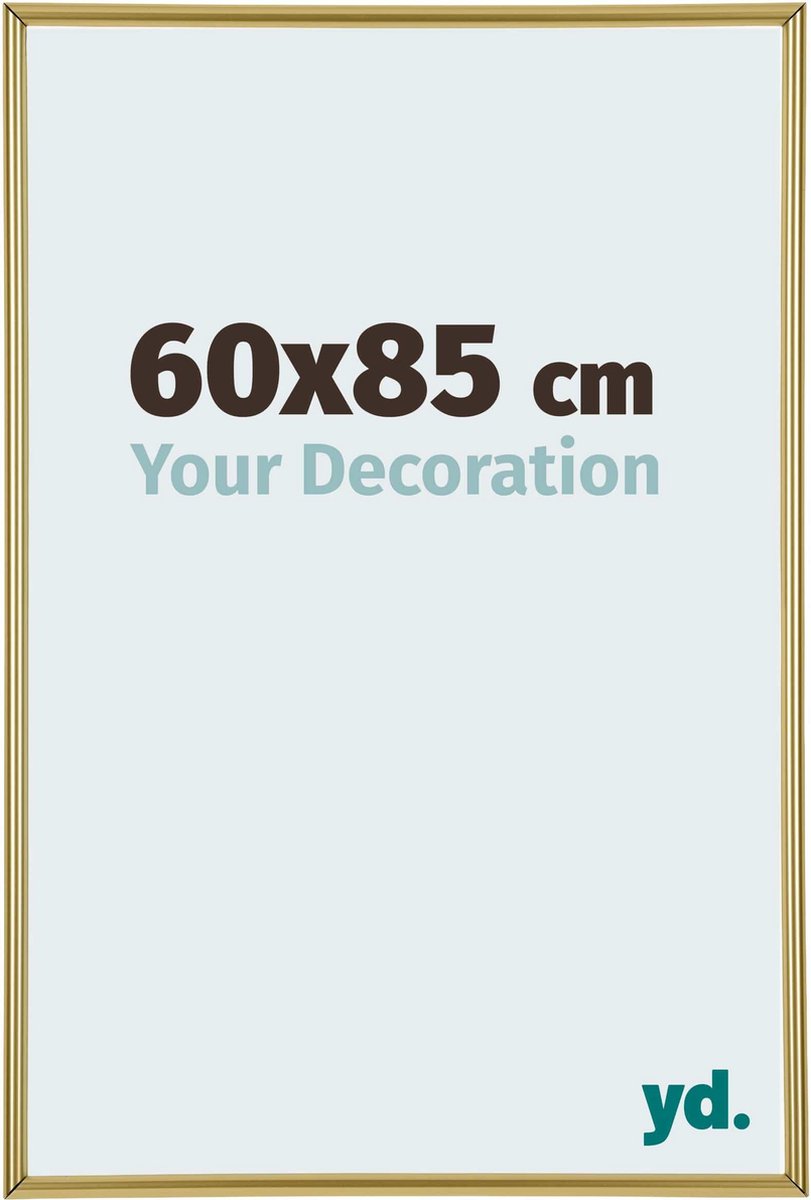 yd. Your Decoration - Fotolijst 60x85 cm - Kunststof - Goud - Annecy
