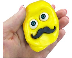 Boti putty speelgoed Doctor Squish DIY - Yellow Jenkins karakter.