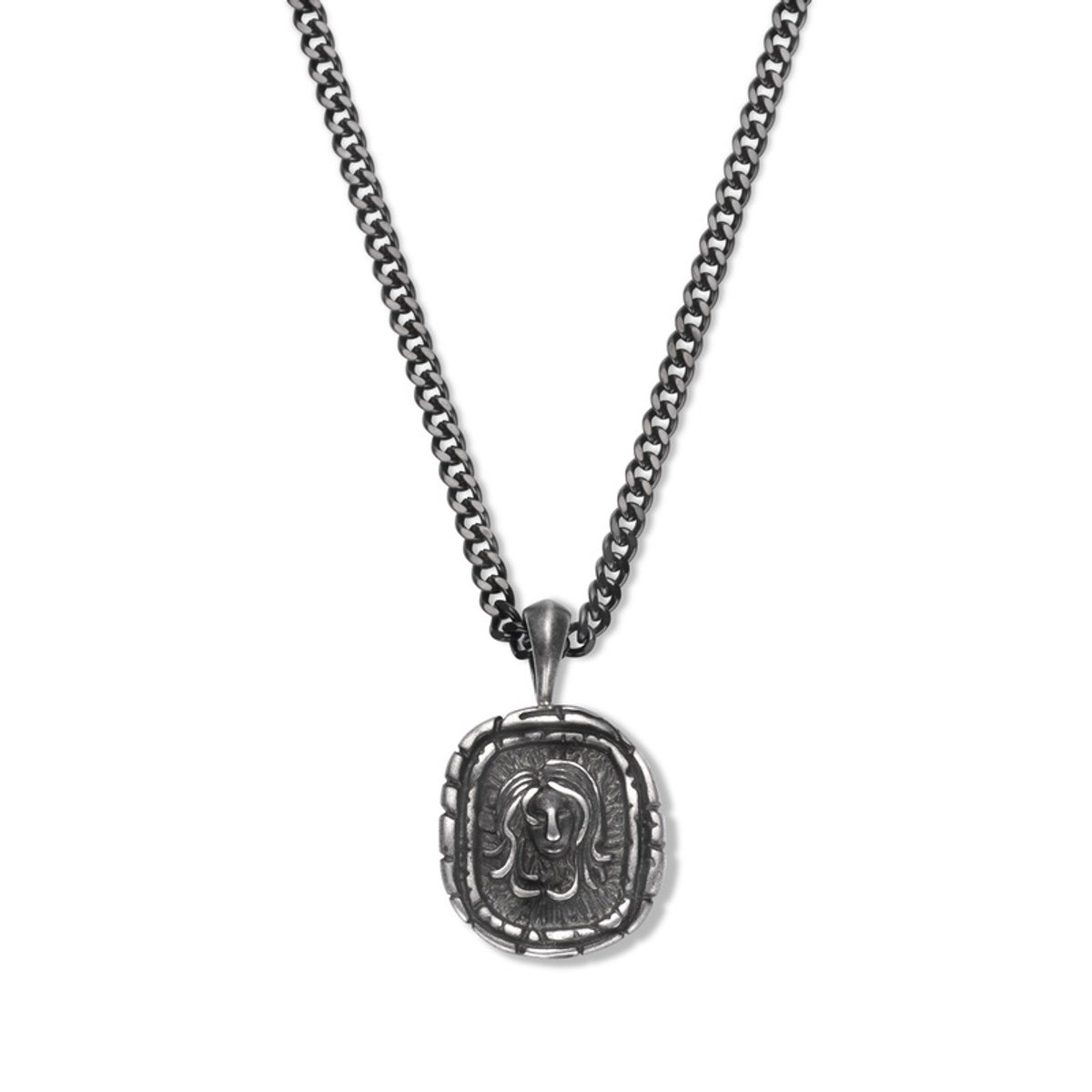 Frank1967 7FN-0046 zodiac ketting - 60CM - Maagd - Cadeau voor mannen - Sterrenbeeld