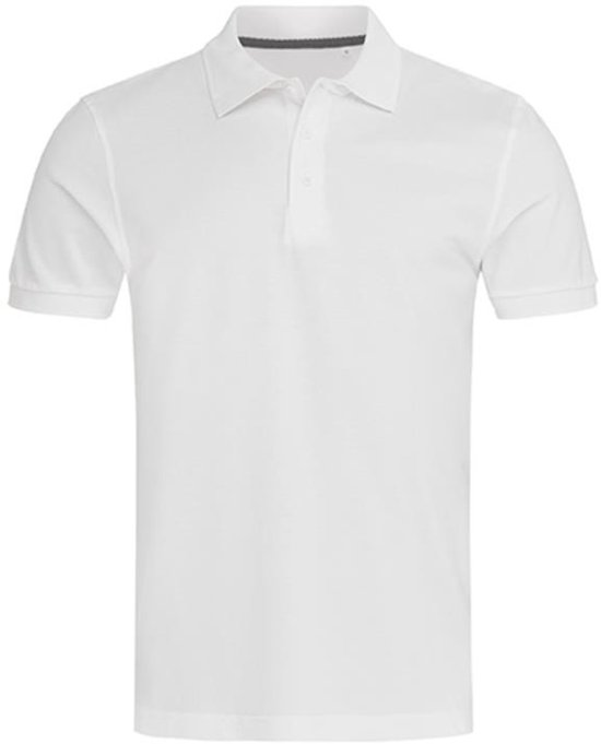 Stedman - Polo Lux - White - Taille XXL