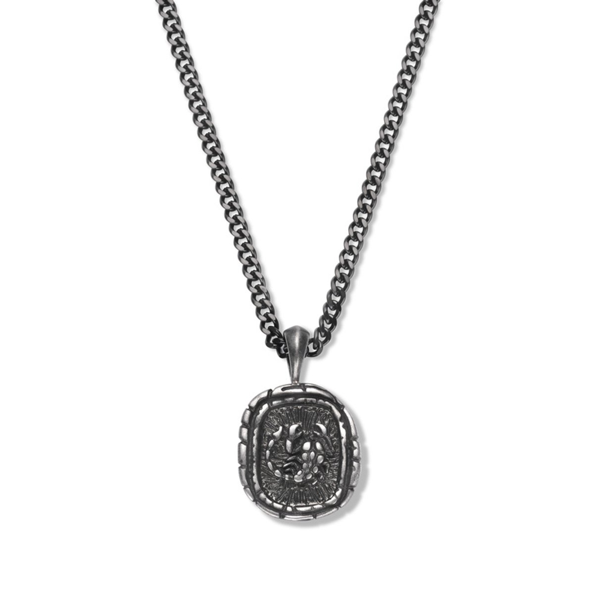 Frank1967 7FN-0036 zodiac ketting - 60CM - schorpioen - Cadeau voor mannen - Sterrenbeeld