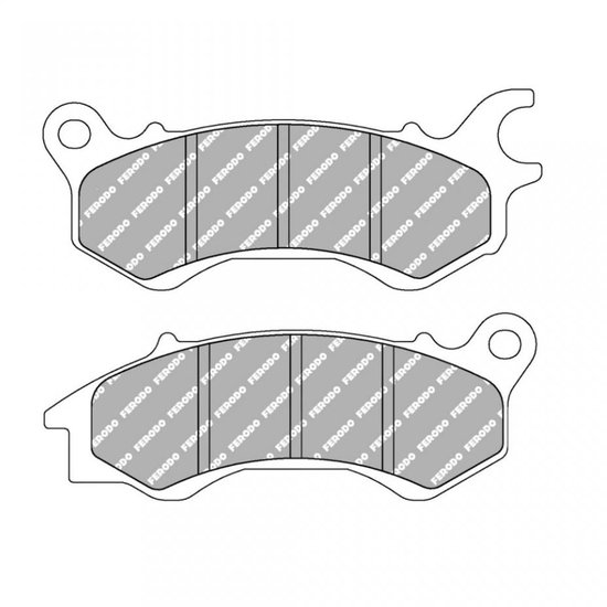 Remblokset achterrem YAMAHA N-Max 125 2021-2024 - Remblokken en