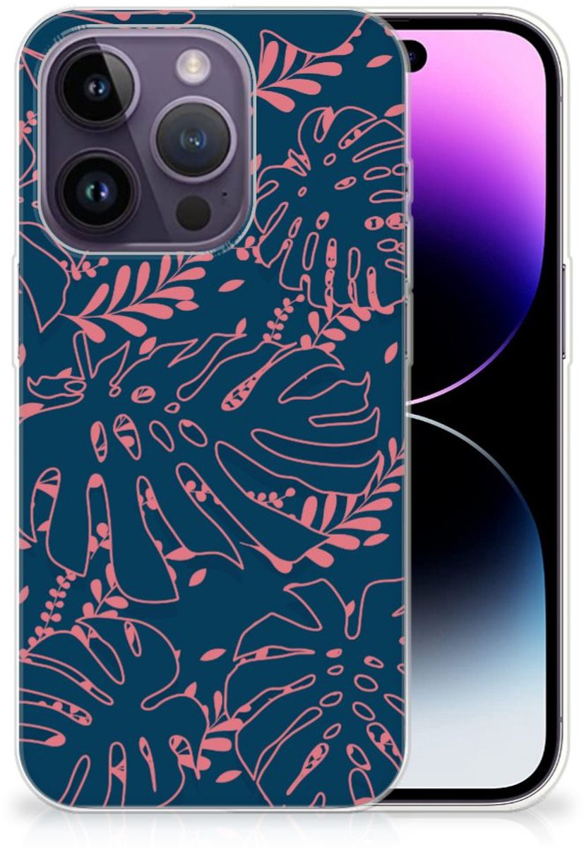 Apple iPhone 14 Pro TPU Case Palm Leaves