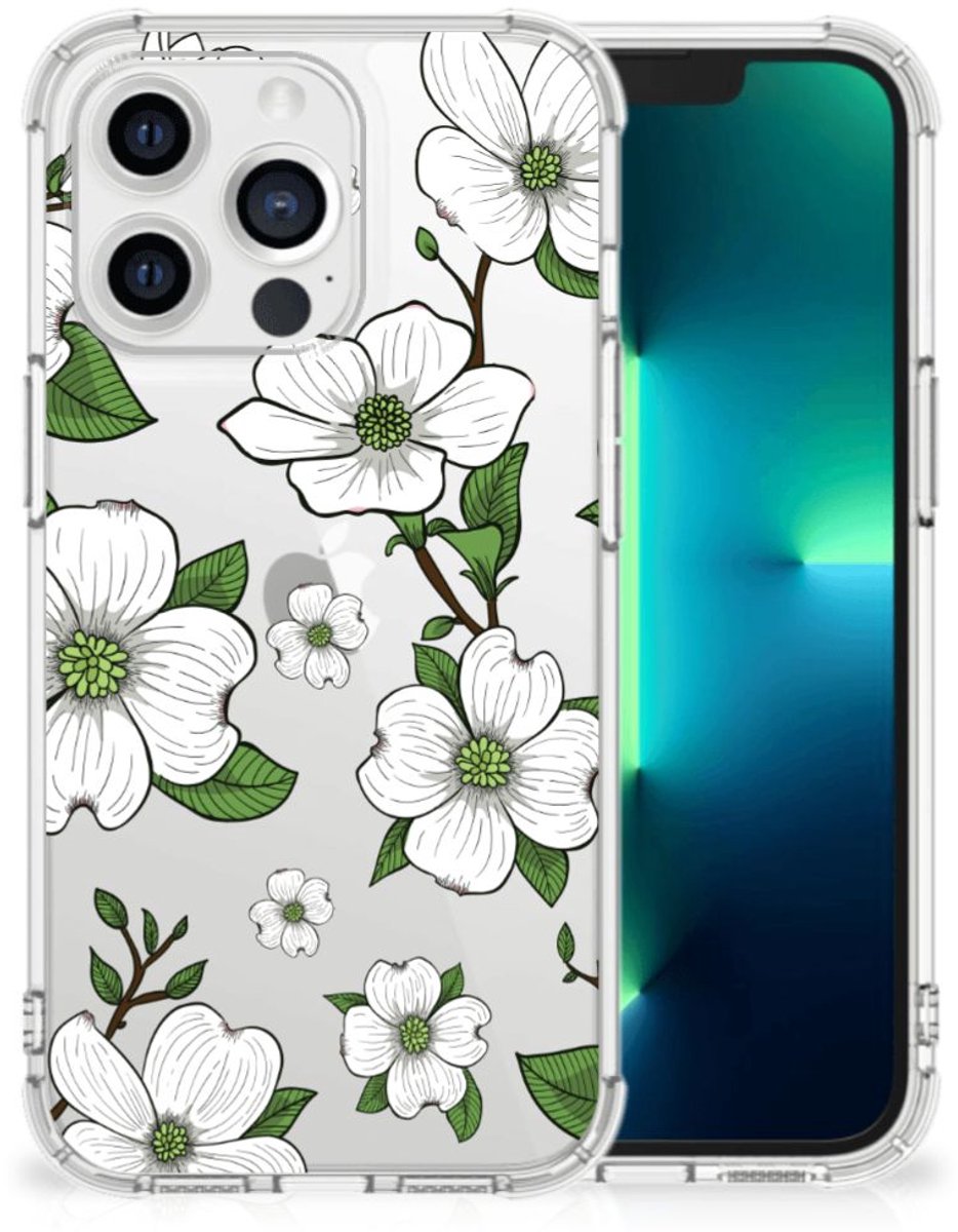 Apple iPhone 13 Pro Case Dogwood Flowers