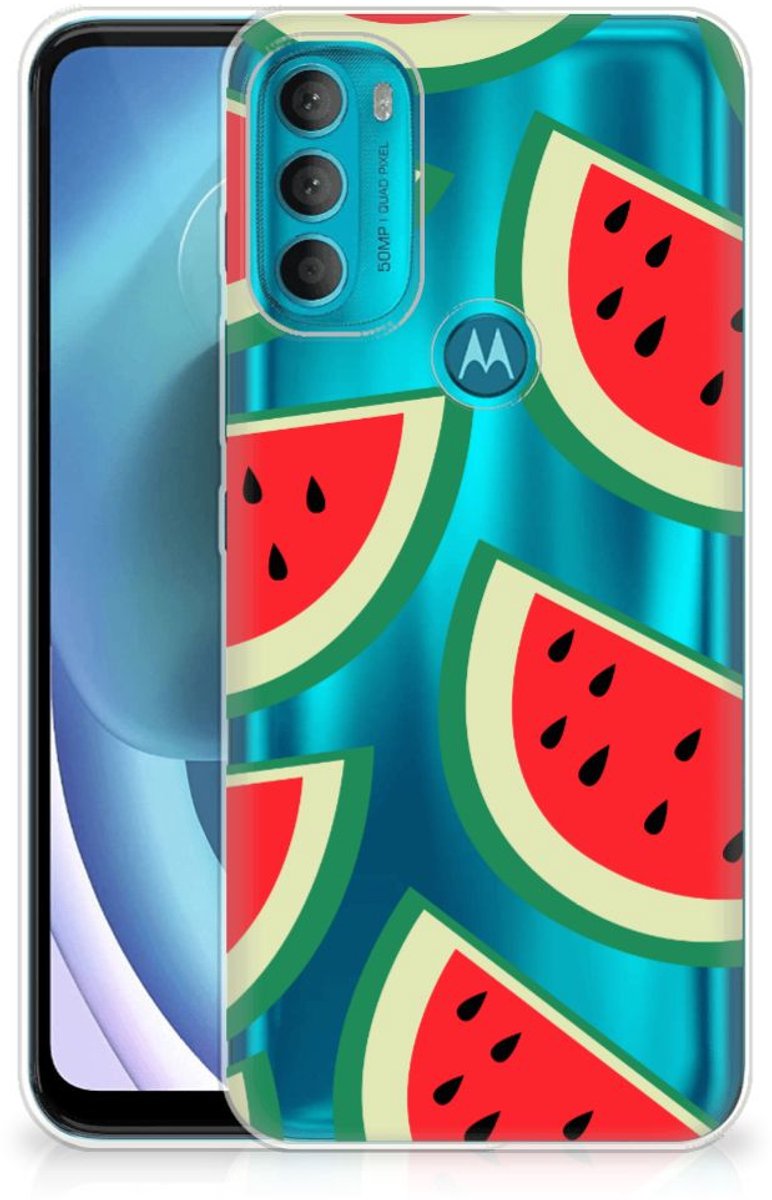 Motorola Moto G71 5G Siliconen Case Watermelons