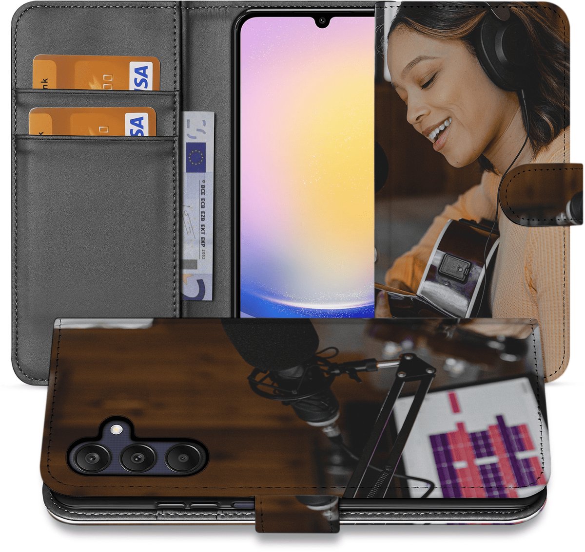 Book Case Hoesje Maken voor de Samsung Galaxy A25