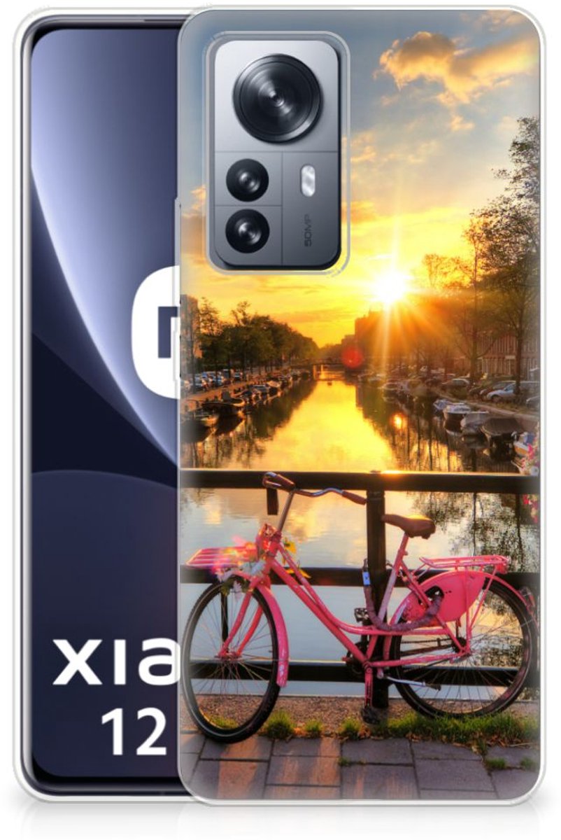 Xiaomi 12 Pro Siliconen Back Cover Amsterdamse Grachten