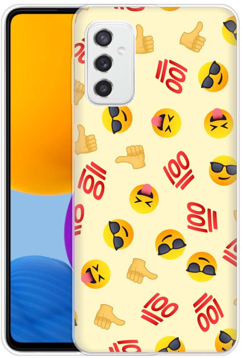 Back Cover Galaxy M52 Hoesje Maken met Foto