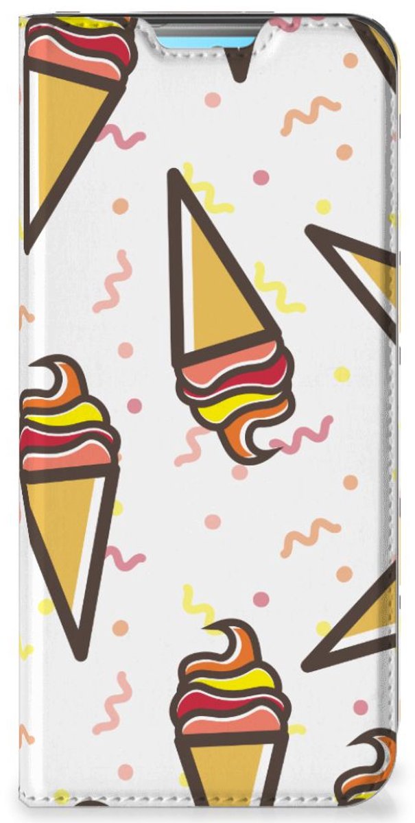 Xiaomi Redmi 10 Flip Style Cover Icecream
