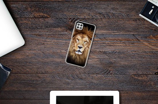 TPU étui pour Samsung Galaxy A22 5G Coque Téléphone Lion