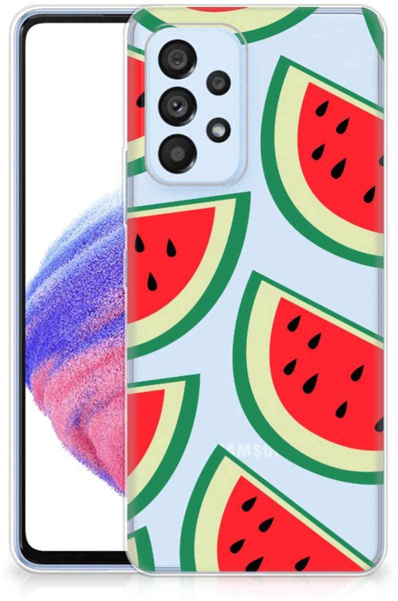 Samsung Galaxy A53 5G Siliconen Case Watermelons