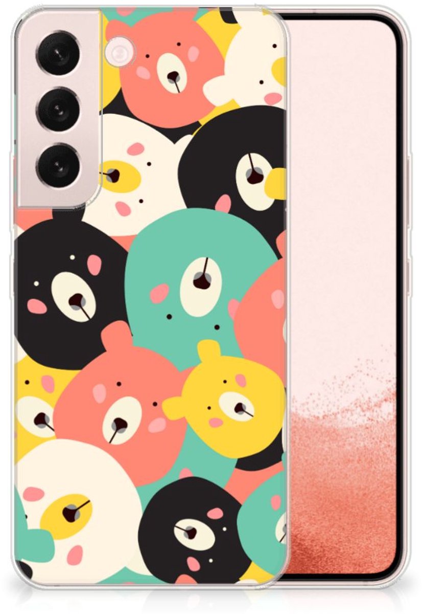 Samsung Galaxy S22 Telefoonhoesje met Naam Bears