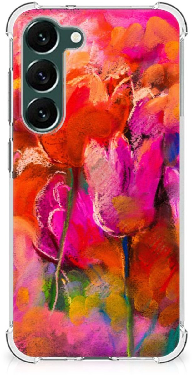 Back Cover Samsung Galaxy S23 Plus Tulips