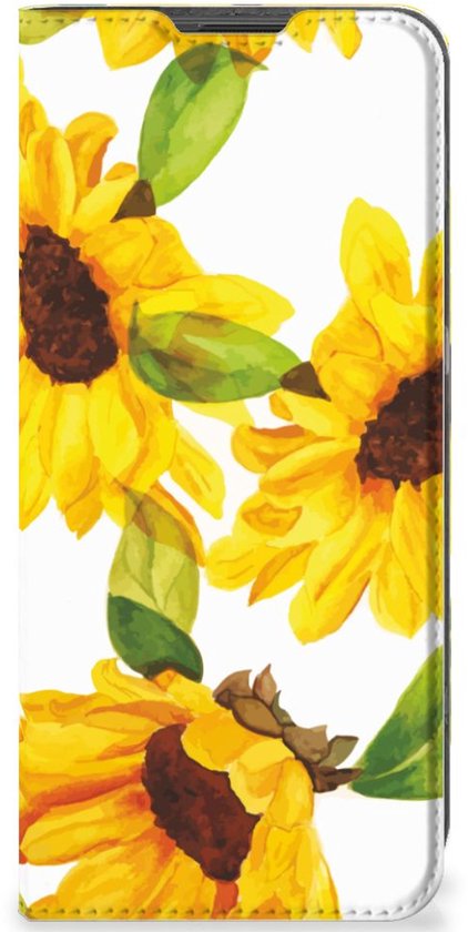 Smart Cover voor OnePlus 10 Pro Zonnebloemen