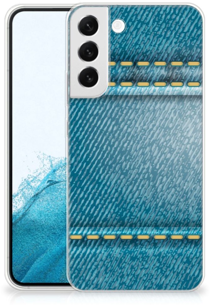 Samsung Galaxy S22 Plus Silicone Back Cover Jeans