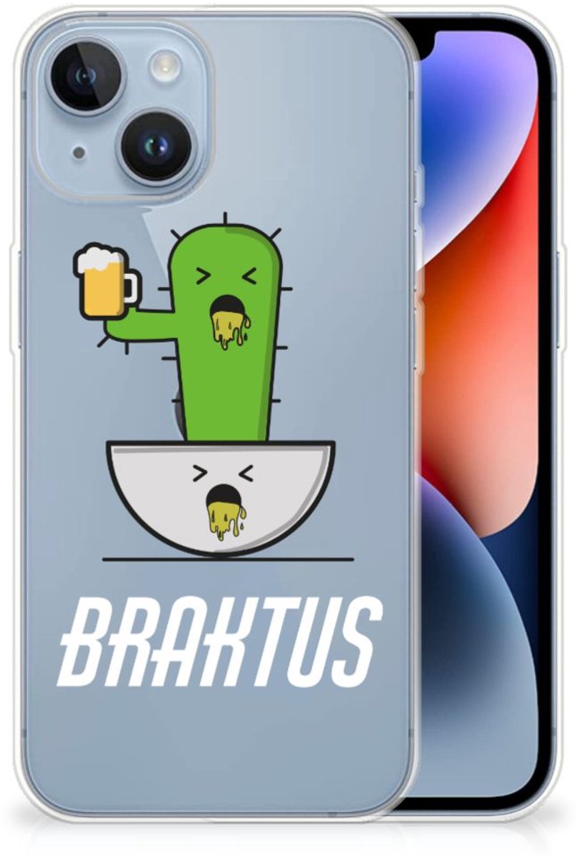 Apple iPhone 14 Telefoonhoesje met Naam Braktus