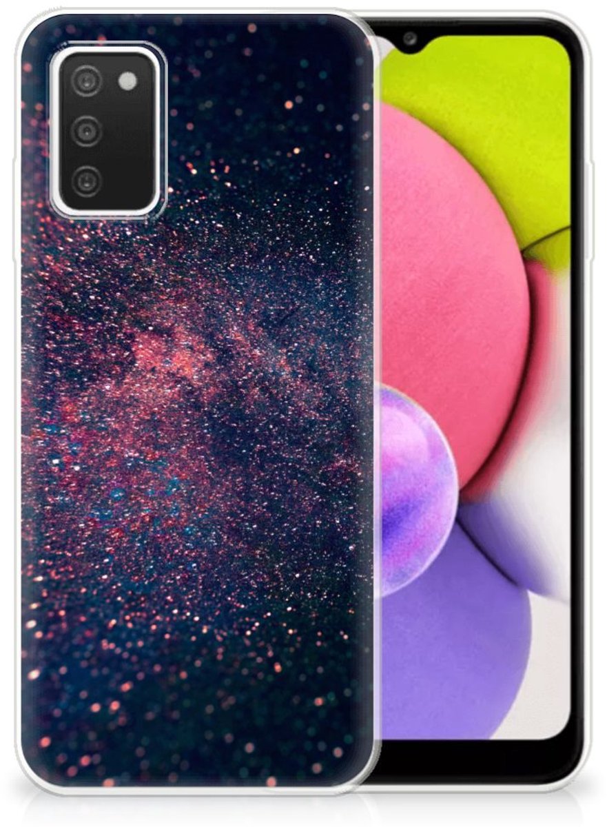 Samsung Galaxy A03S TPU Hoesje Stars