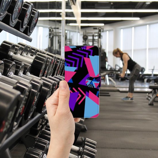 Portefeuille OPPO Reno5 Z | A94 5G Cuir PU Portefeuille pour Funky Triangle