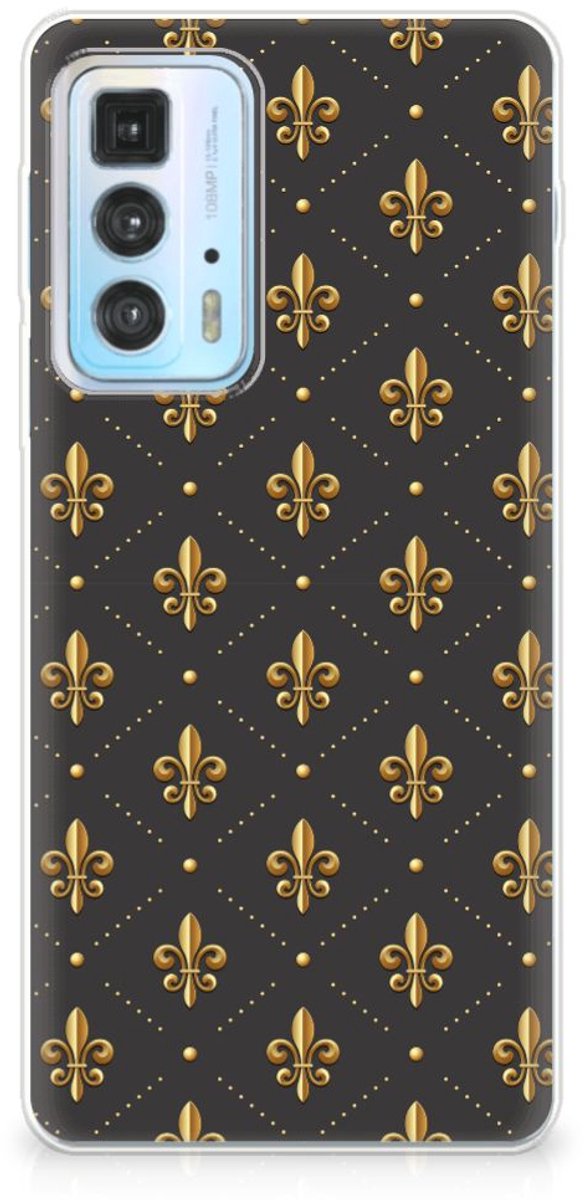 Motorola Edge 20 Pro TPU bumper Franse Lelie