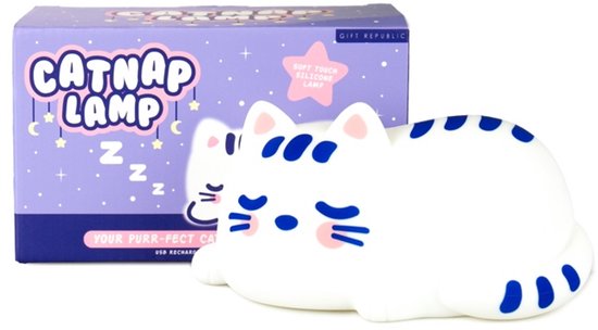 Gift Republic Cat Nap - Nachtlampje van Gift Republic — afbeelding 2