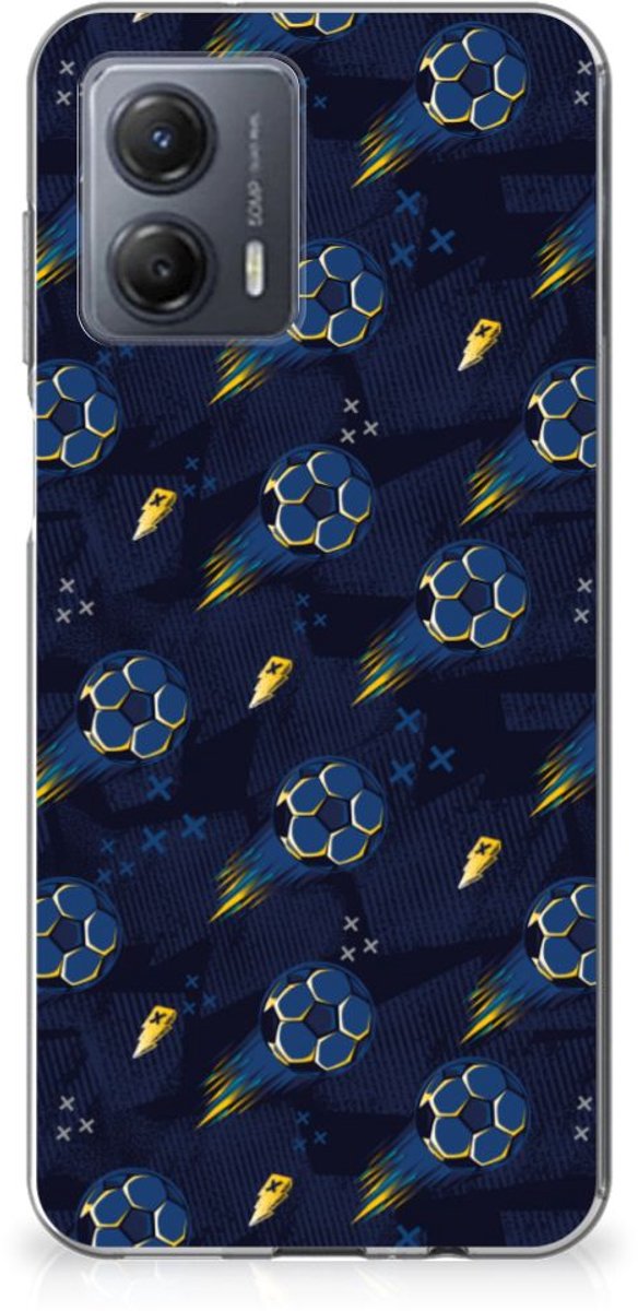 TPU bumper voor Motorola Moto G53 Voetbal