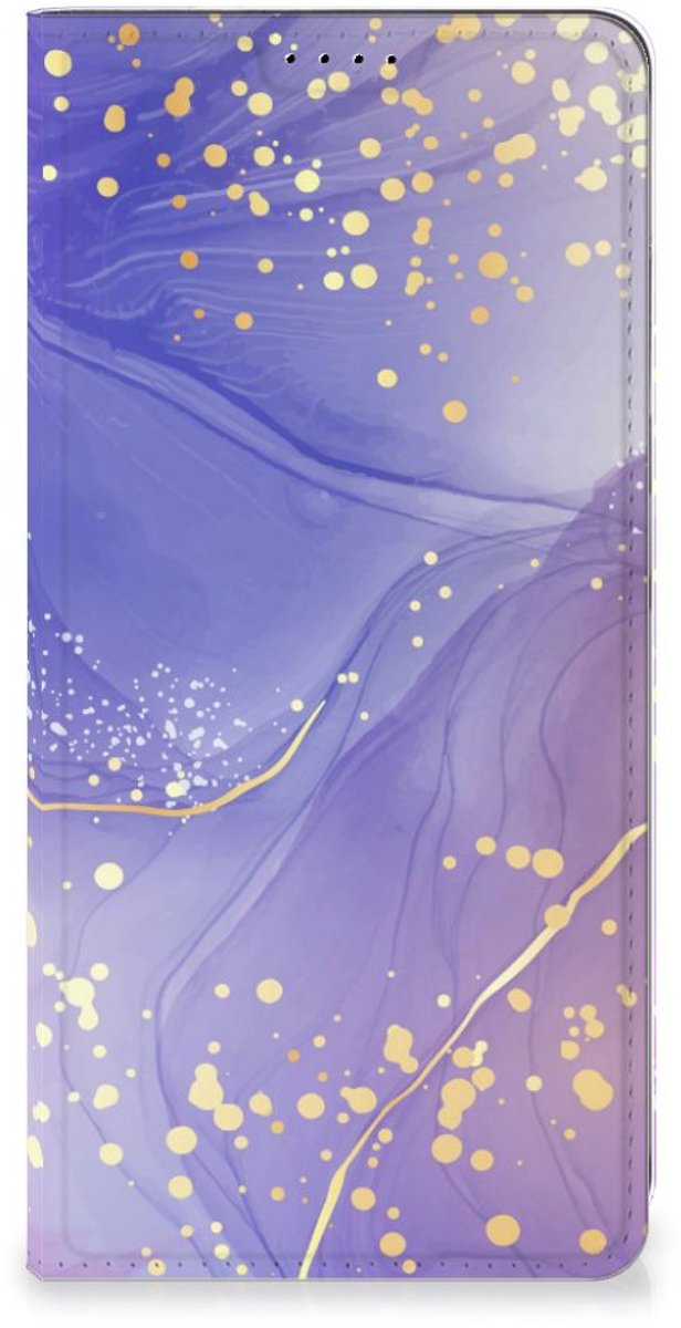 Bookcase voor Samsung Galaxy A35 Watercolor Paars
