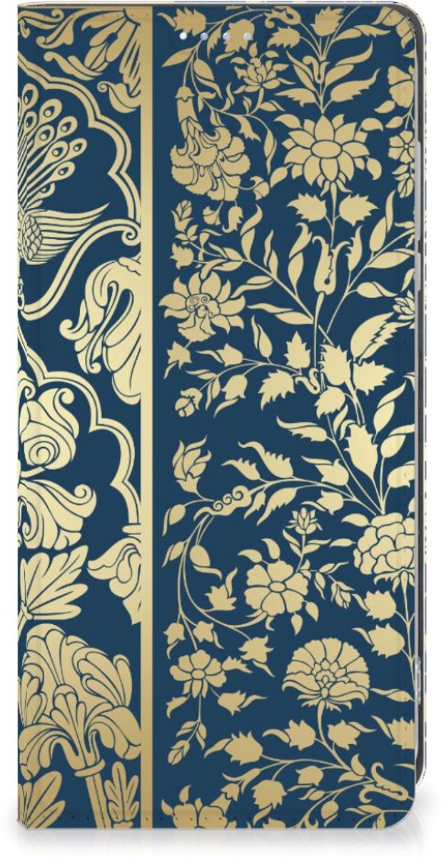 Motorola Moto G84 Smart Cover Beige Flowers