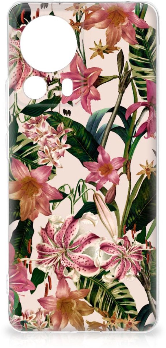 Xiaomi 13 Lite TPU Case Flowers