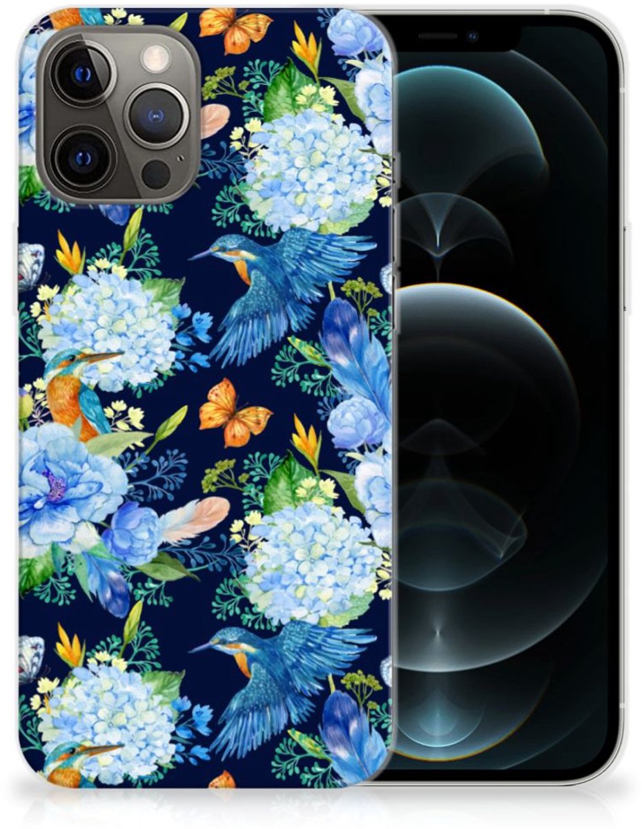 TPU Hoesje voor iPhone 12 Pro Max IJsvogel