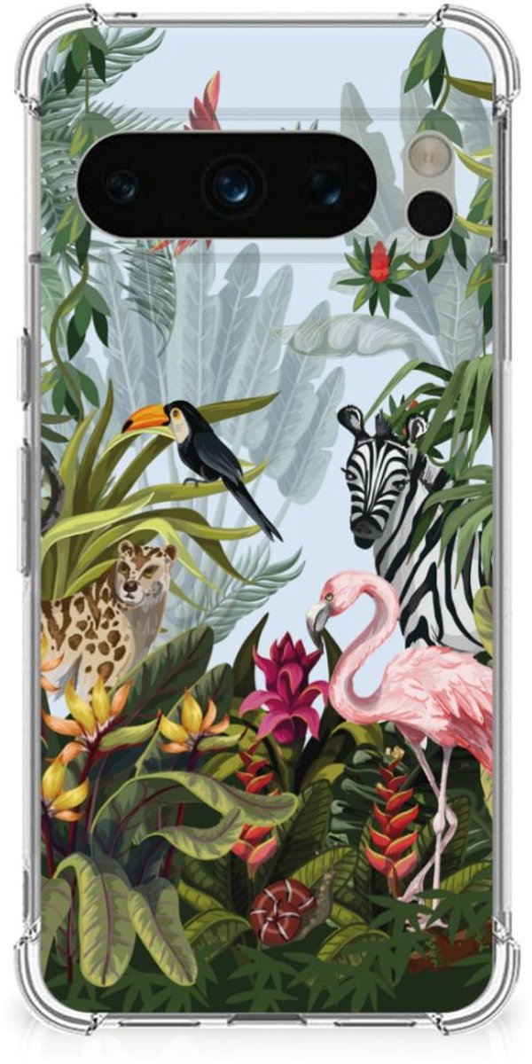 Case Anti-shock voor Google Pixel 8 Pro Jungle