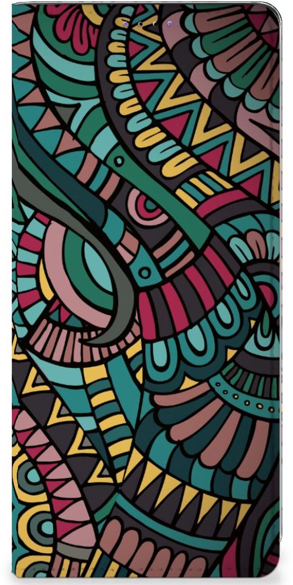 Samsung Galaxy A22 5G Hoesje met Magneet Aztec