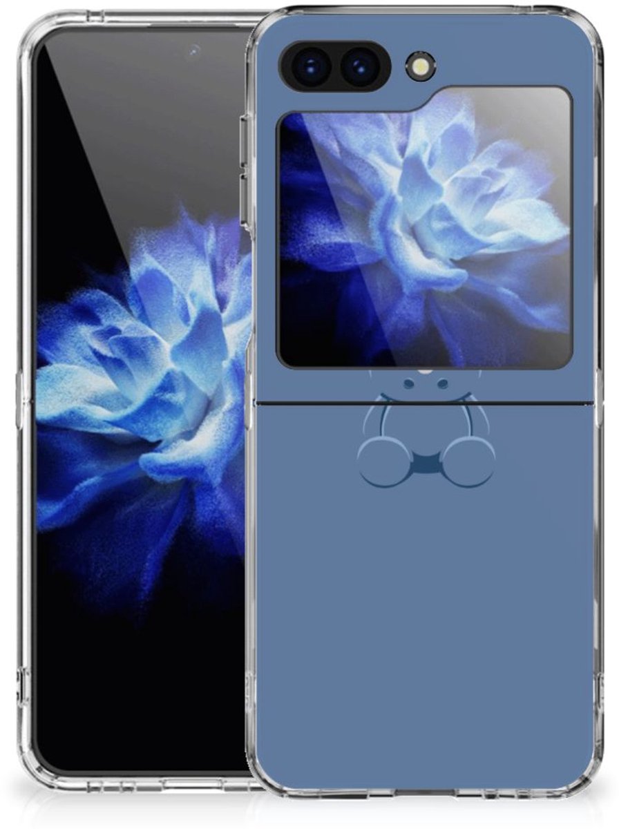 Samsung Galaxy Z Flip 5 Telefoonhoesje met Naam Baby Rhino