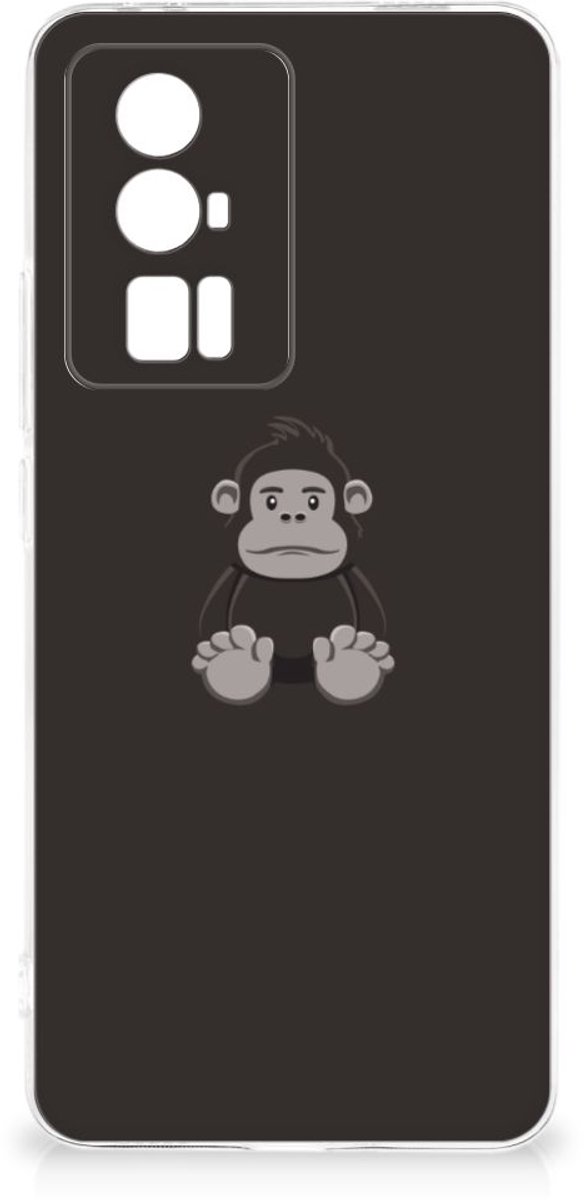 Xiaomi Poco F5 Pro Telefoonhoesje met Naam Gorilla
