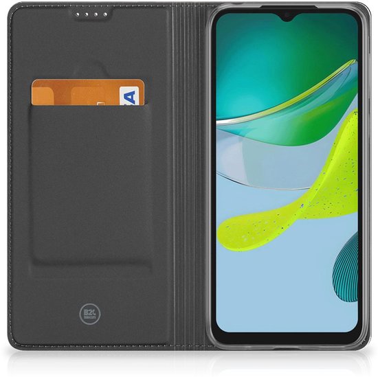 Étui avec support Motorola Moto E13 4G Smart Cover Case Lion