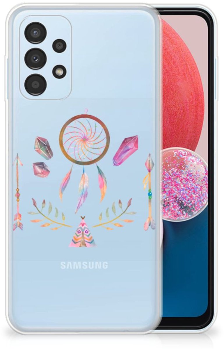 Samsung Galaxy A13 4G Telefoonhoesje met Naam Boho Dreamcatcher