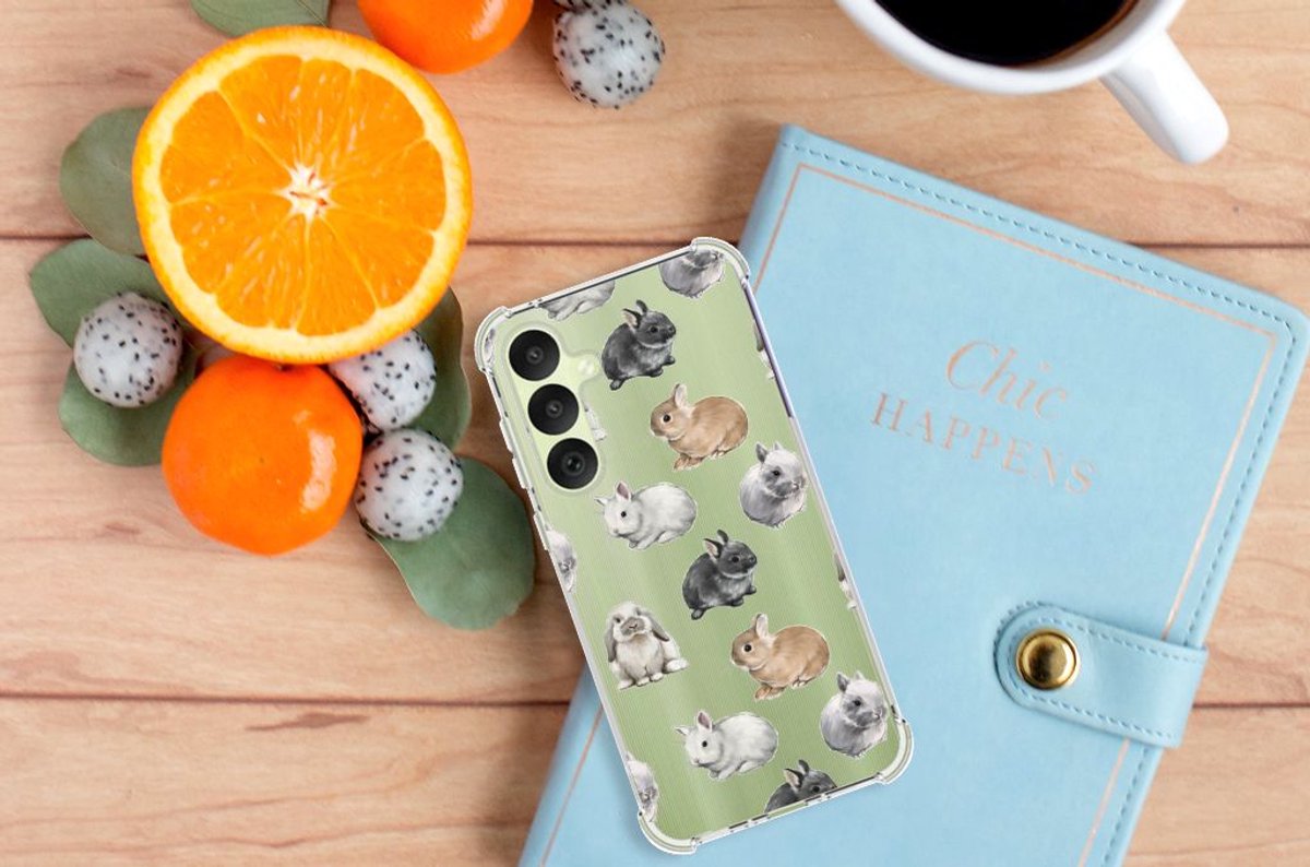 Case Anti-shock voor Samsung Galaxy A35 Konijntjes