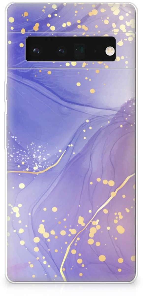 Hoesje maken voor Google Pixel 6 Pro Watercolor Paars