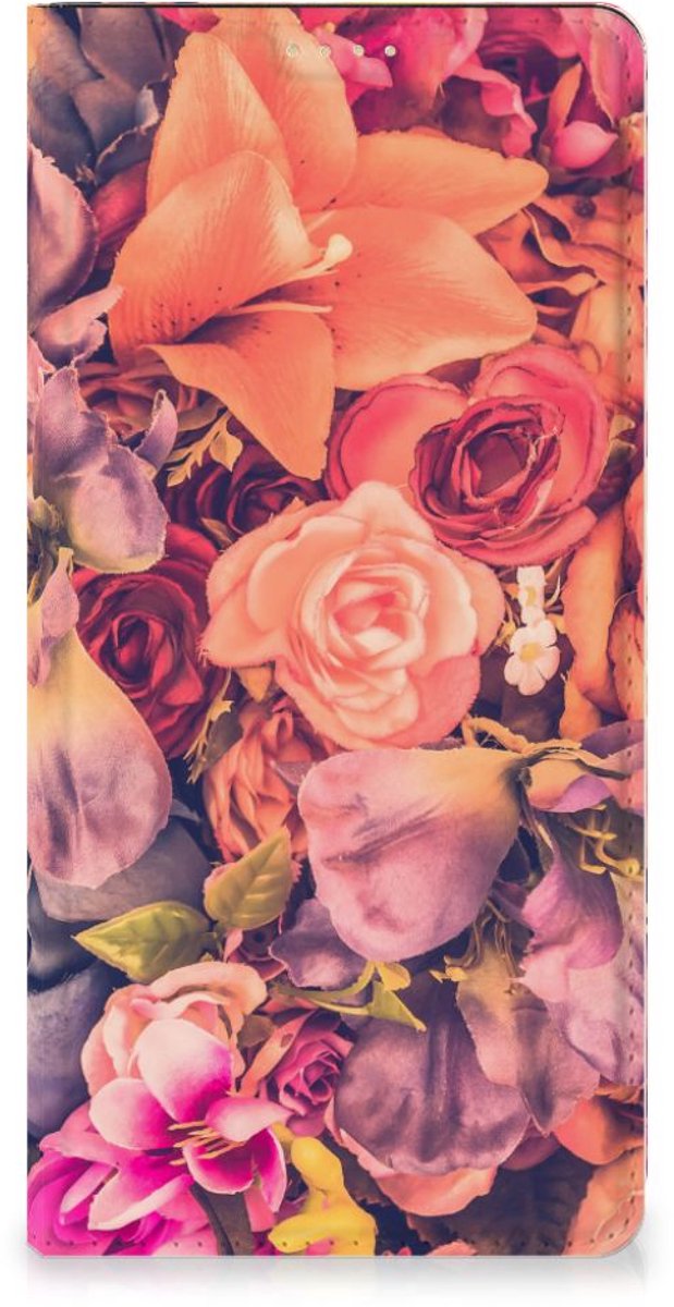 Standcase Hoesje voor OPPO Reno8 T 5G Smart Cover Bosje Bloemen
