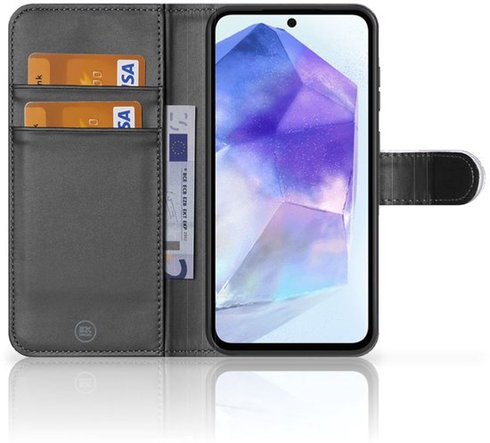 Coque pour Samsung Galaxy A55 Aquarelle Violet