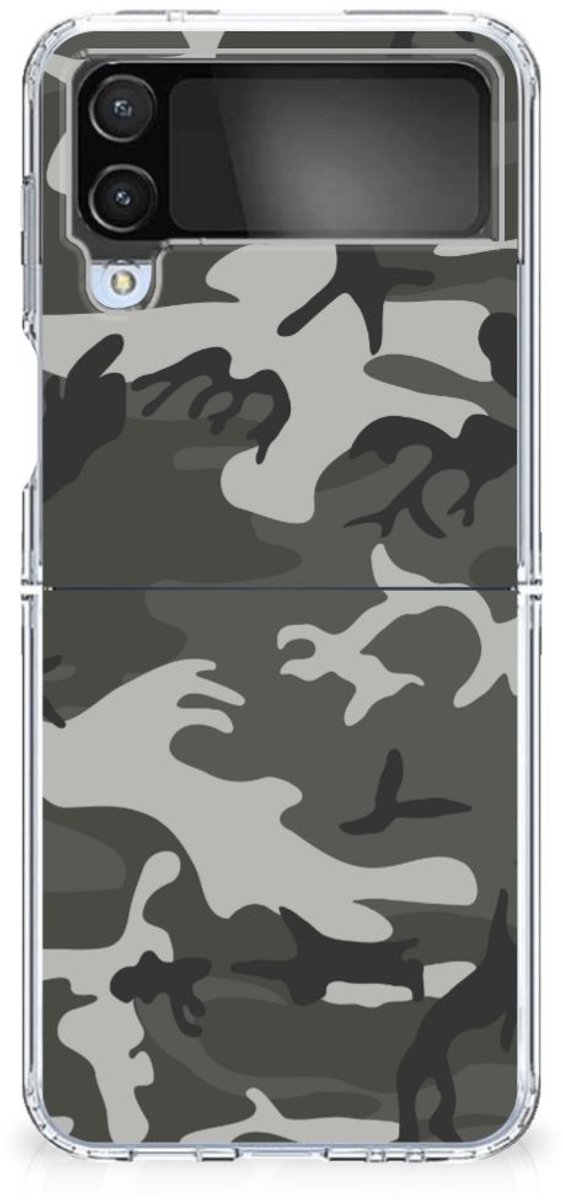 Samsung Galaxy Z Flip 4 TPU bumper Army Light