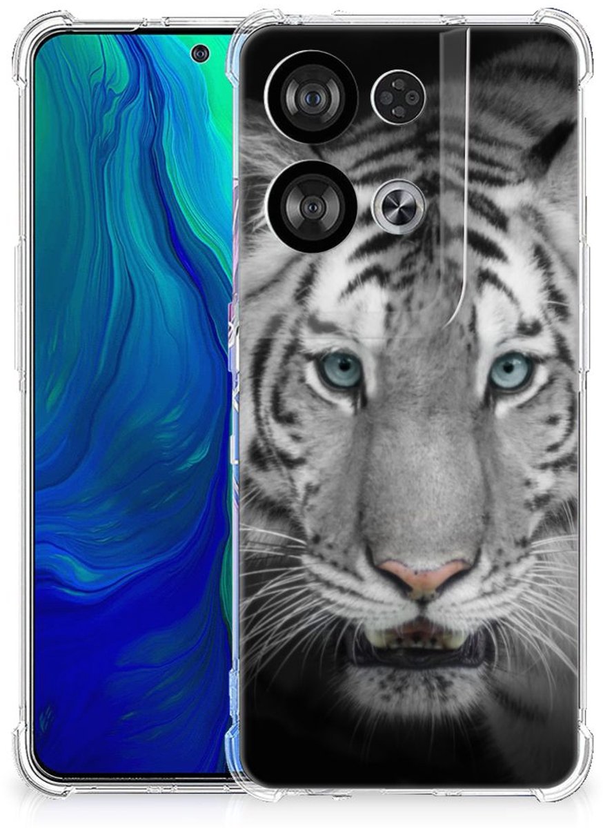 OPPO Reno8 Case Anti-shock Tijger
