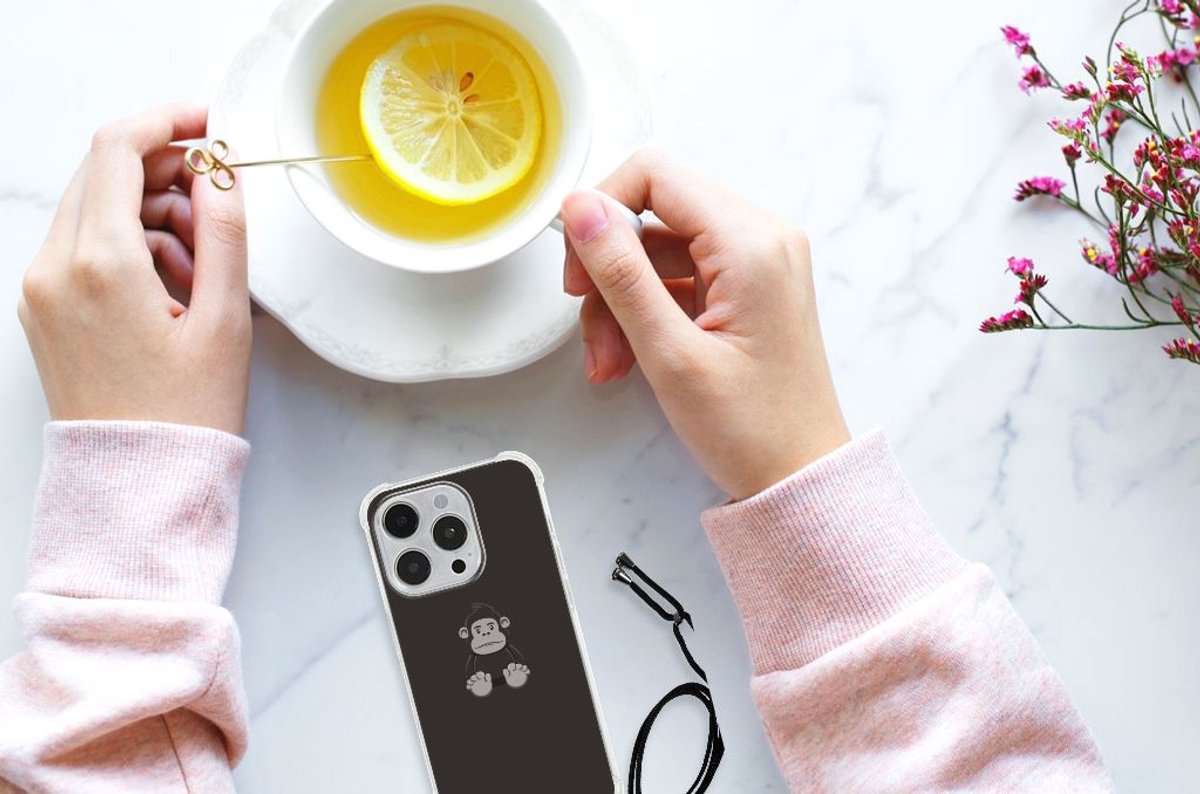 iPhone 14 Pro Stevig Bumper Hoesje Gorilla