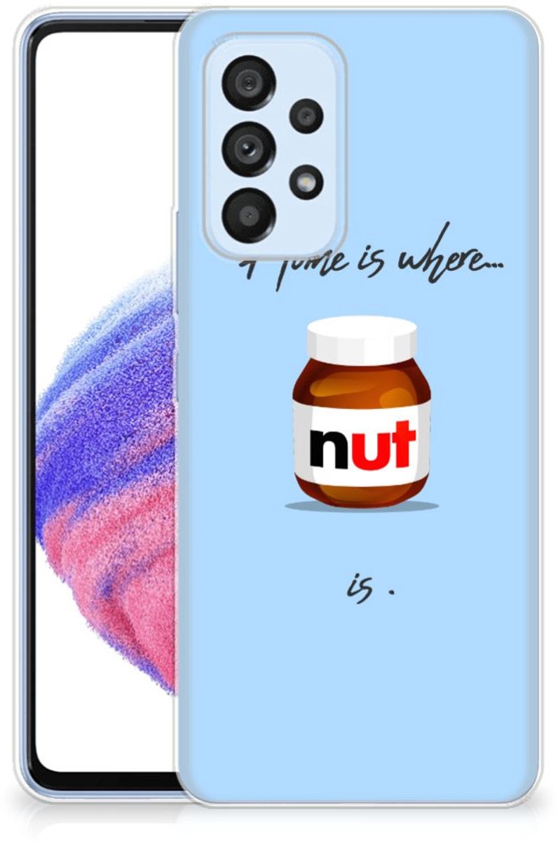 Samsung Galaxy A53 5G Siliconen Case Nut Home