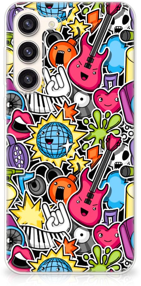 Samsung Galaxy S23 Plus Silicone Back Cover Punk Rock