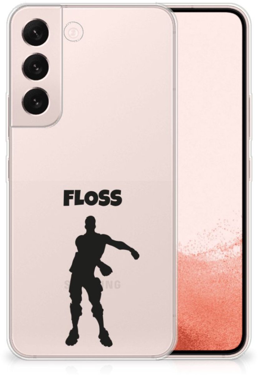 Samsung Galaxy S22 Telefoonhoesje met Naam Floss
