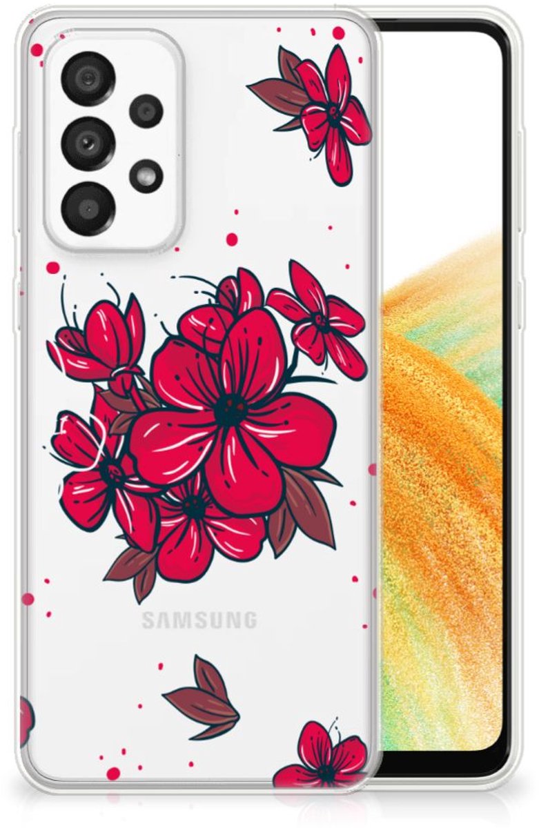 Samsung Galaxy A33 5G TPU Case Blossom Red