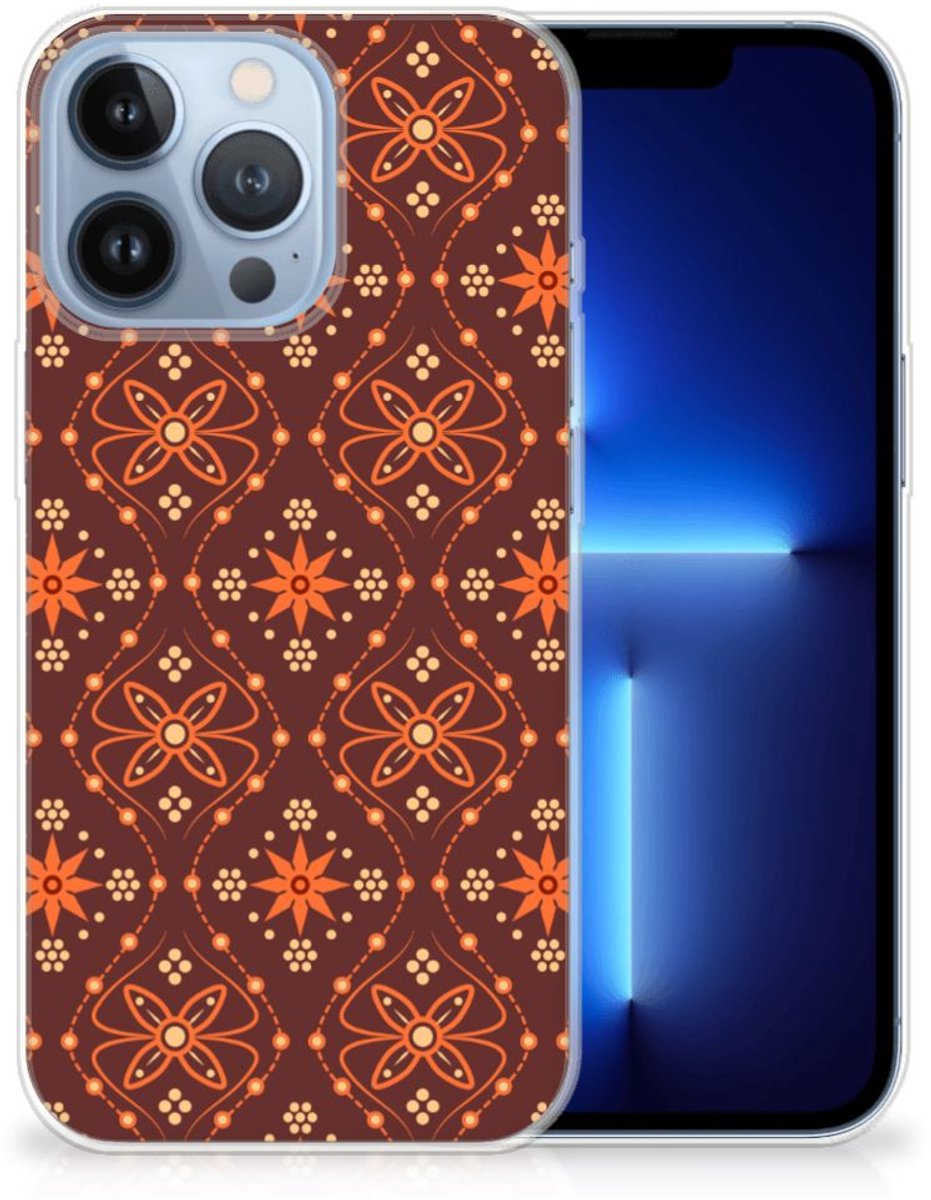 Apple iPhone 13 Pro TPU bumper Batik Brown