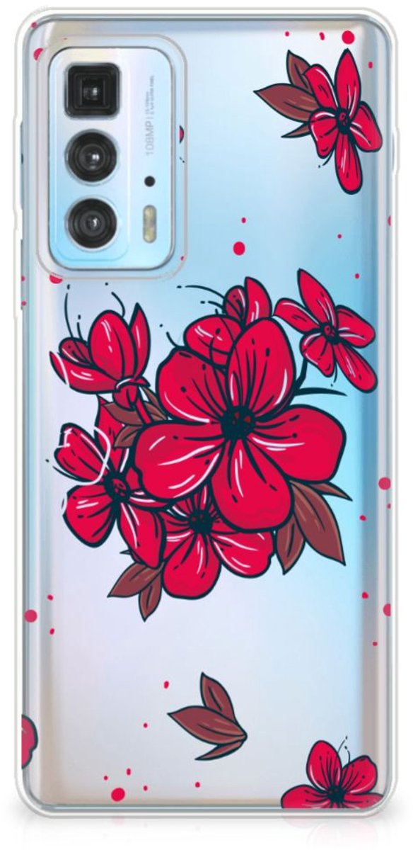 Motorola Edge 20 Pro TPU Case Blossom Red