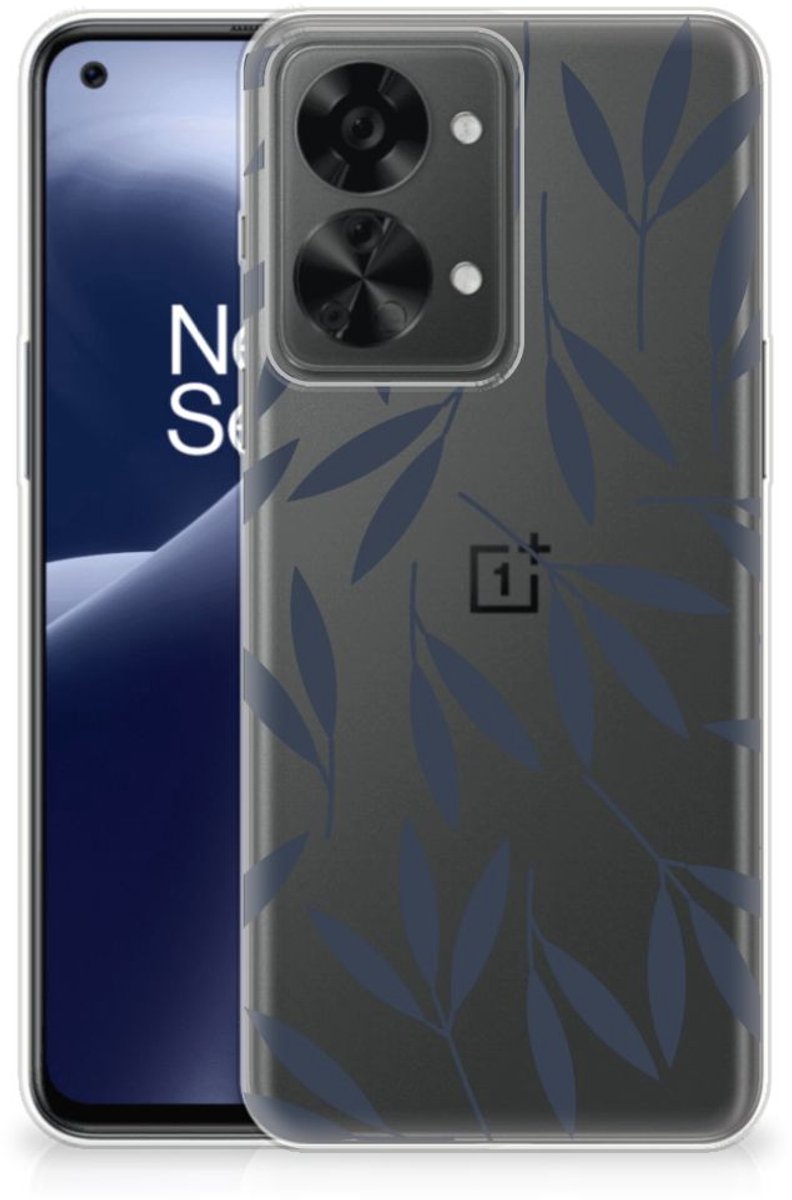 OnePlus Nord 2T TPU Case Leaves Blue