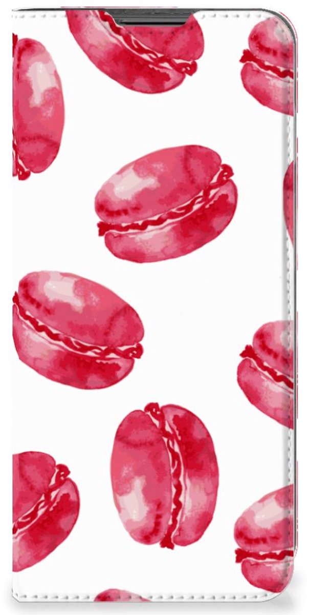 Motorola Moto G22 Flip Style Cover Pink Macarons